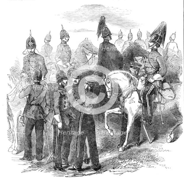 New Cavalry Corps. - the Mounted Staff, 1854. Creator: Unknown.