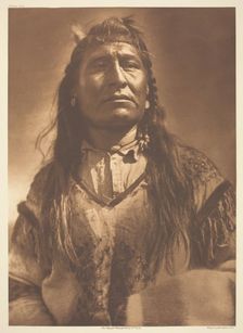New Chest - Piegan, 1910. Creator: Edward Sheriff Curtis