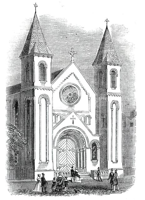 New Church, Argyle-Square, 1844. Creator: Unknown.