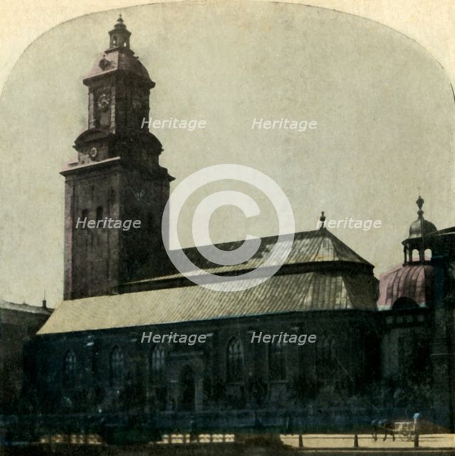 'New Church, Bergen, Norway', c1900. Creator: Unknown.