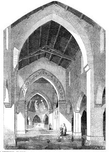 New Church of Il Santissimo Redentore, at Rome, (interior), 1856. Creator: J. & A.W.