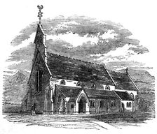New Church of St. Fagan, Heol-Y-Vellin, Aberdare, 1854. Creator: Unknown