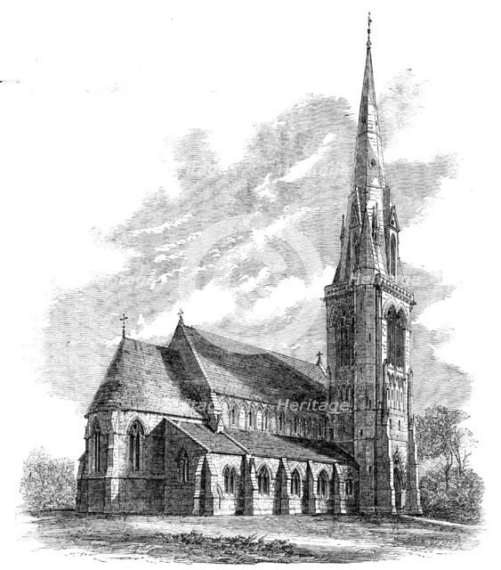 New Church of St. Matthias, on Richmond-Hill, 1858. Creator: Unknown.