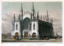 New Church, Stepney, London, 1828.Artist: William Deeble