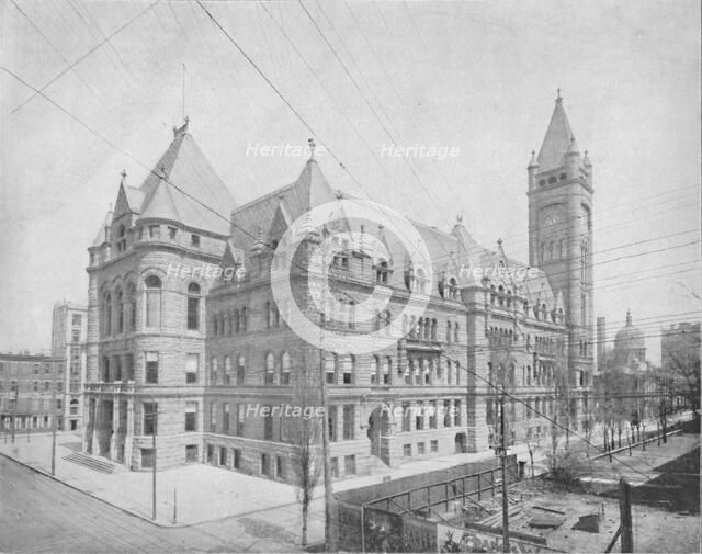 'New City Hall, Cincinnati, Ohio', c1897. Creator: Unknown.