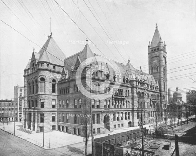 New City Hall, Cincinnati, Ohio, USA, c1900.  Creator: Unknown.