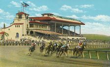 New Club House and Grand Stand, Agua Caliente Jockey Club c1939