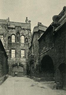 New College Gate and Lane 1902. Creator: Unknown