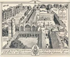 New College, Oxford c1905. Artist: Edmund Hort New