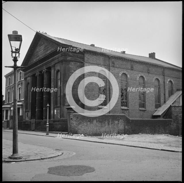 New Connexion Chapel, Lascelles Street, Tunstall, Stoke-on-Trent, 1965-1968. Creator: Eileen Deste.