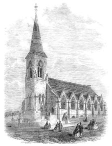 New congregational church at St. Leonards-on-Sea, 1864. Creator: Unknown