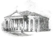 New Corn Exchange at Ipswich, 1850. Creator: Unknown