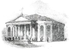New Corn Exchange at Ipswich, 1850. Creator: Unknown