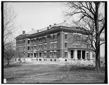New dormitory, the Western College, Oxford, Ohio, between 1900 and 1906. Creator: Unknown