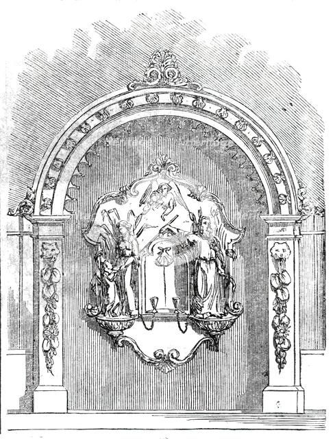New drinking-fountain in Bishopsgate, 1860. Creator: Unknown.