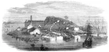 New dry dock at Rio de Janeiro, 1868. Creator: Unknown