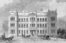 New Examination Hall of the Royal Colleges of Surgeons and Physicans, Victoria Embankment 1886. Creator: Unknown