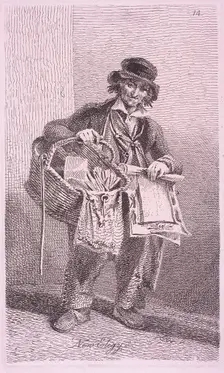 New Elegy Cries of London, 1819. Artist: John Thomas Smith