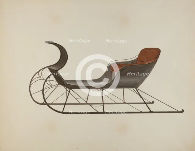 New England Cutter, c. 1936. Creator: Fred Weiss.