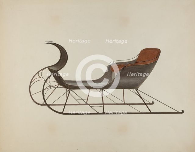 New England Cutter, c. 1936. Creator: Fred Weiss.