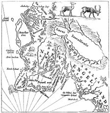New England in 1660, (c1880)