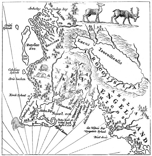 New England in 1660, (c1880). Artist: Unknown