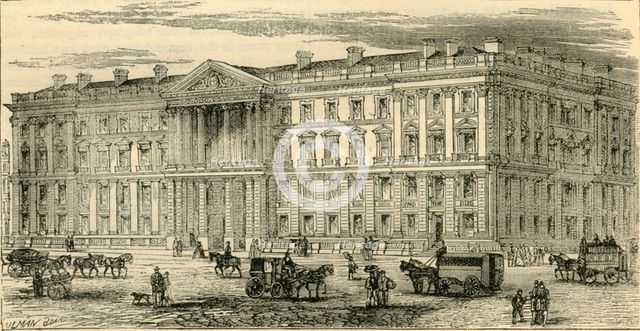 'New General Post Office, St. Martin's-Le-Grand', c1872. Creator: Unknown.