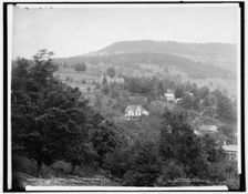New Grand Hotel and Monka Hill Mountain, Catskill Mountains, N.Y., c1902. Creator: Unknown