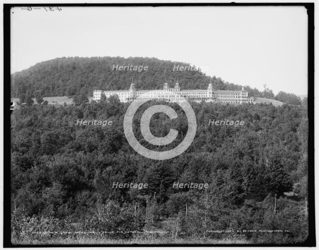 New Grand Hotel from Belle Ayr, Catskill Mountains, N.Y., c1902. Creator: Unknown.