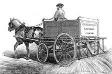 New hydrostatic van for street-watering, 1874. Creator: Unknown