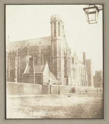 New Hall of Lincoln's Inn, London, c. 1841/46. Creator: William Henry Fox Talbot