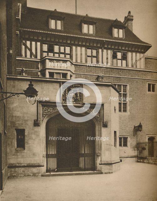 'New Hall of the Ancient Company of Ironmongers in Aldersgate', c1935. Creator: Unknown.