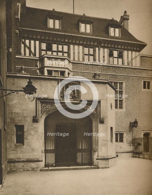 'New Hall of the Ancient Company of Ironmongers in Aldersgate', c1935. Creator: Unknown.