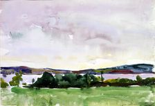 New Hampshire Lake--Raymond, 1927. Creator: Charles Webster Hawthorne