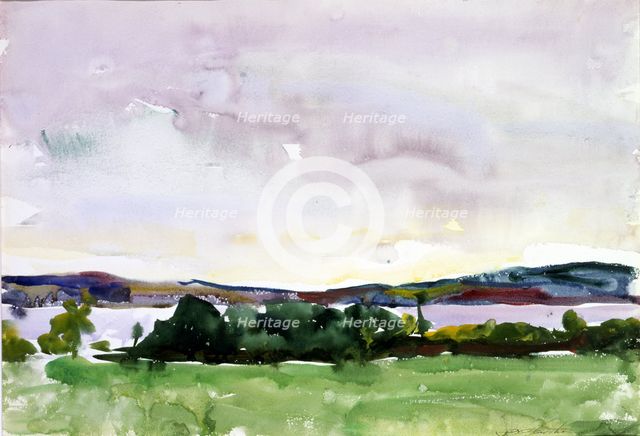 New Hampshire Lake--Raymond, 1927. Creator: Charles Webster Hawthorne.
