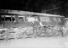 New Haven R.R. wreck, 1913. Creator: Bain News Service