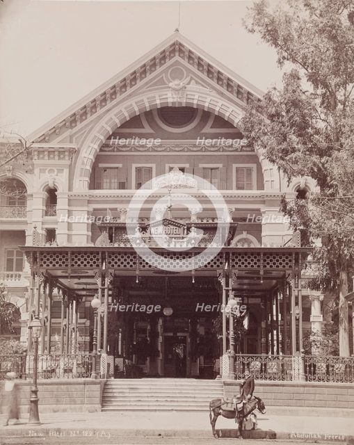 New Hôtel, c1880. Creator: Abdullah Frères.