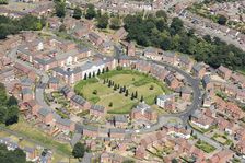 New housing at Horseshoe Crescent, Great Barr, West Midlands, 2018. Creator: Historic England