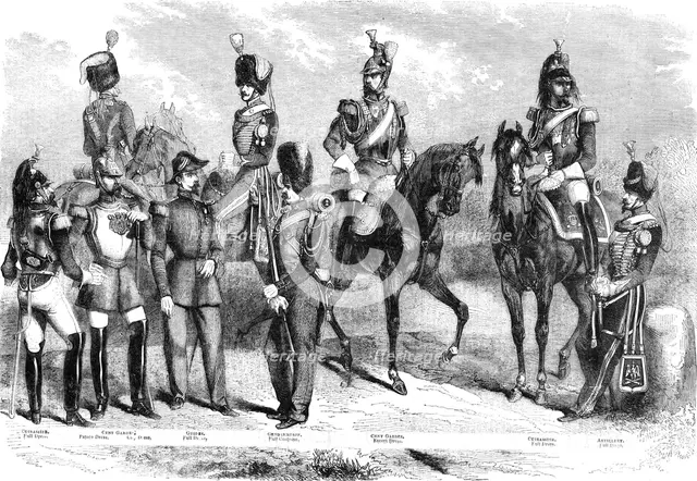 'New Imperial Guard; The French Imperial Guard', 1854. Creator: Unknown.
