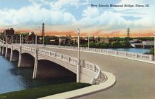 New Lincoln Memorial Bridge, Dixon, Illinois, USA, 1940