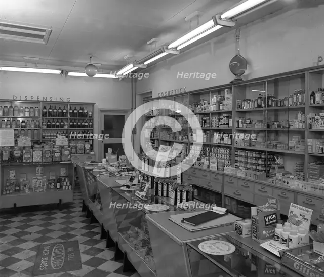 New Lodge Road Co-op self service supermarket, Barnsley, South Yorkshire, 1957. Creator: Michael Walters.