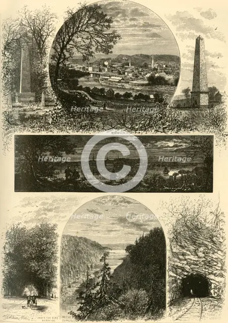 'New London and Norwich', 1874.  Creator: J. Augustus Bogert.