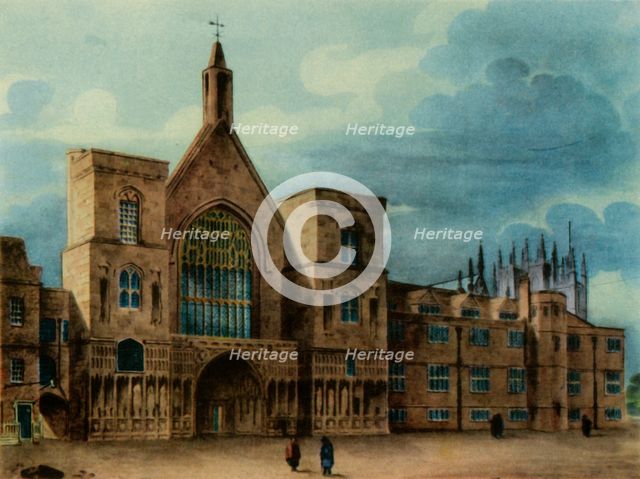 'New Palace Yard and Entrance to Westminster Hall', 1947. Creator: T. Coney.