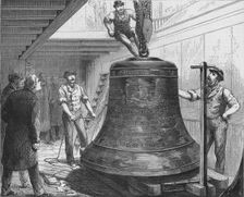 New Peal of Bells for St. Paul's Cathedral 1878. Creator: RHM