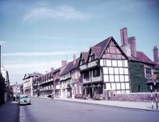 New Place, Chapel Street, Stratford-on-Avon, Warwickshire, c1955. Creator: Arthur Charles Kirby Ware