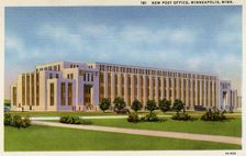 New Post Office, Minneaplis, Minnesota, USA, 1935