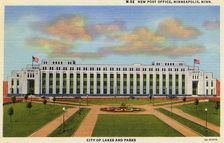 New Post Office, Minneaplis, Minnesota, USA, 1935