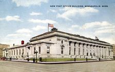 New Post Office building, Minneapolis, Minnesota, USA, 1919