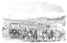 New Race-Course and Hippodrome, at Longchamps, 1854. Creator: Unknown