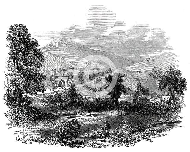 New Radnor Church, 1845. Creator: Unknown.